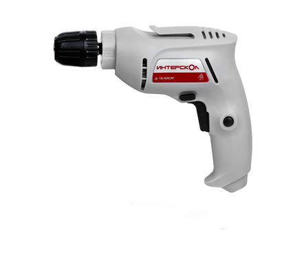 Дрель-шуруповерт сетевой 420 Вт, 0-4000 об/мин, Д-10/420ЭР ИНТЕРСКОЛ Фотография_1