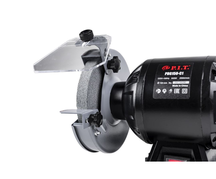 Станок точильный 300 Вт, 2950 об/мин. 150х20х12.7 мм P.I.T. МАСТЕР Фотография_1
