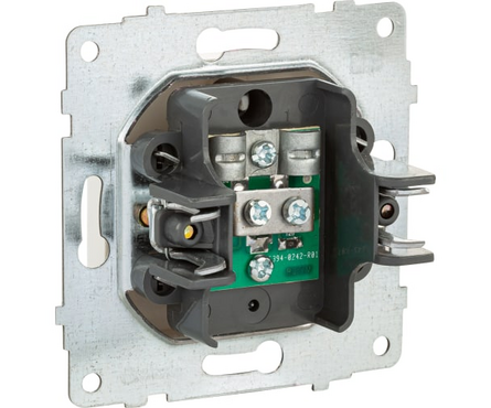 Розетка 1-ая TV белая MINA OVIVO Фотография_1