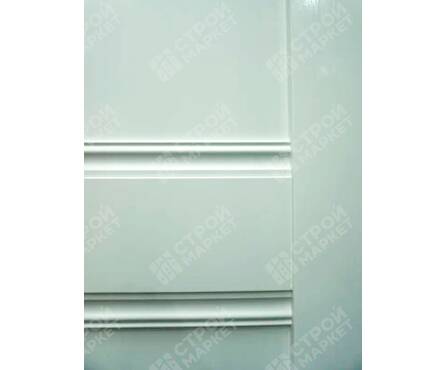 Дверь межкомнатная Дуб Сатин Белый L11 глухая 800х2005 мм Фотография_2