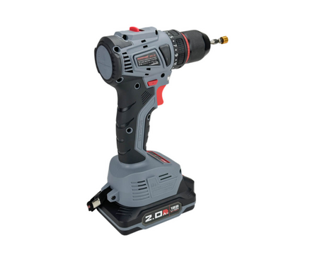 Дрель-шуруповерт бесщеточный 20 В 2 шт Li-ion акк. 2 Ач, 40 Нм, з.у. кейс  MKBL-20B PROFIPOWER Фотография_2