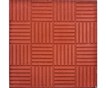 Плитка тротуарная ПАРКЕТ 300х300х30мм Цветная пешеходная(11шт/1кв.м) Фотография_0