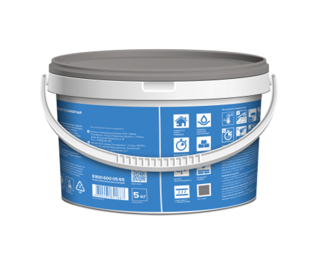 Гидроизоляция ТЕХНОНИКОЛЬ AQUAMAST под плитку 5 кг Фотография_1