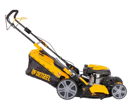 Газонокосилка бензиновая самоходная 6.5 л.с. 52 см, вес 42 кг,травосборник 60 л GLD-520SP DENZEL Фотография_2