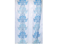Штора для ванн Bath Plus (DAMASK) голубой 21245/0-P, 180х180 см
