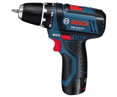 Дрель Bosch GSR 10,8-2-LI L-BOXX 2*2,0Ач, БЗП, 0,95кг Фотография_0