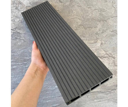 Террасная доска EasyDecking 146х23х4010 мм черное дерево Фотография_2