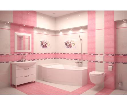 Бордюр Terracotta.Pro Alba Orchid 45х300 мм Фотография_1