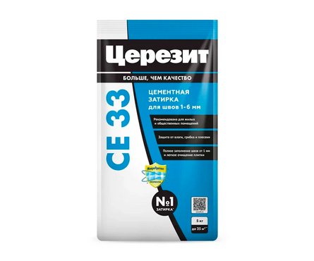 Затирка ЦЕРЕЗИТ CE33 белая 5 кг Фотография_1