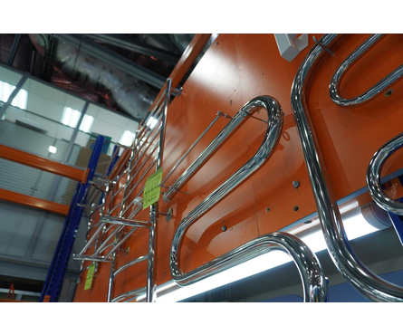 Полотенцесушитель водяной 50х60 см 1 М-образный полка ZOX Фотография_3