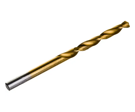 Сверло по металлу 5.5х93 мм HSS нитридтитановое покрытие, цилиндрический хвостовик MATRIX Фотография_2