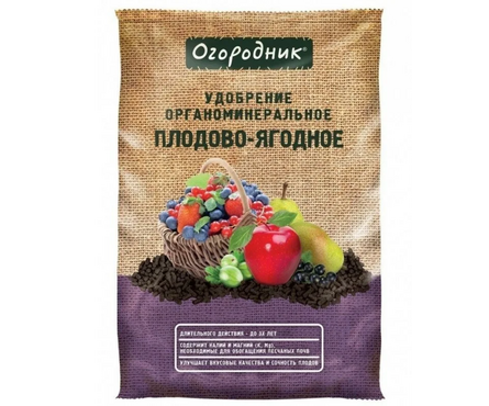 Удобрение для плодово-ягодных культур органоминеральное 0.9 кг Фотография_0