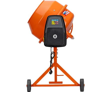 Бетоносмеситель 180 л 700 Вт чугунный венец БСН-180 СИБРТЕХ Фотография_2