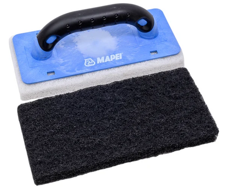 Набор для очистки остатков затирки 240х100 мм (шпатель + 2 сменных блока) МАПЕИ Фотография_0