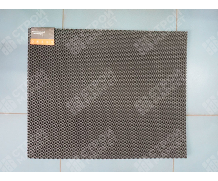 Коврик придверный 68х120 см универсальный Ромб серый ЭВА Фотография_1