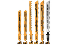 Пилки для лобзика по дереву, металлу INGCO JSBT2001 (20 шт/уп)