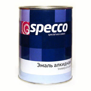 Эмаль белая SPECCO  ПФ-115  0,9 кг