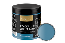 Краска для мебели SOLEX северное море 0.75 кг