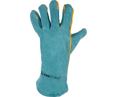 Краги сварщика спилковые Грин FOXWELD Фотография_1