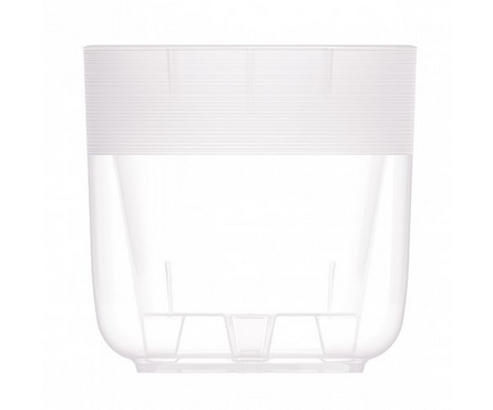 Кашпо для цветов прозрачное с автополивом ЛИНЕЛЬ D 190 мм 4.5 л Фотография_1