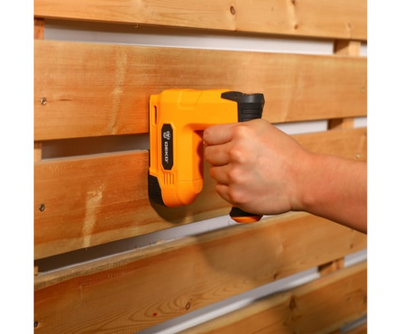 Степлер аккумуляторный скобы 53/A, 1x1.5 Ач, з/у DKES3.6Li DEKO Фотография_3