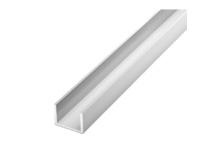 Швеллер алюминиевый, серебро, 10х10х10х1.5 мм (2 м) 