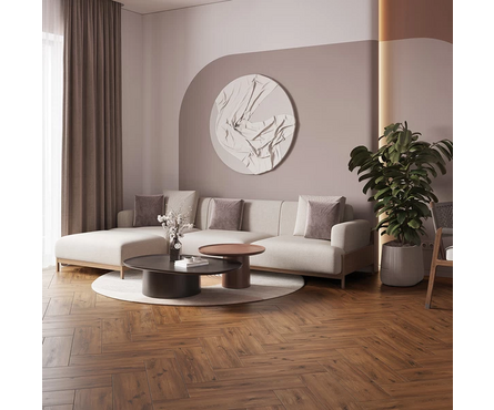 Керамогранит Oakwood тем.-корич. рел. 185х598х7.5 мм Cersanit (0.111 м²/1 шт) 1 сорт Фотография_3