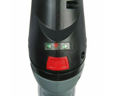 Аккумуляторная отвертка 3.6 В, встр Li акк. 1.3 Ач, 3.5 Нм. бит 15 шт, USB заряд., фонарик, кейс P.I.T. Фотография_3