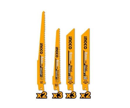 Пилки для сабельной пилы по дереву и металлу (10 шт/уп) INGCO Фотография_0