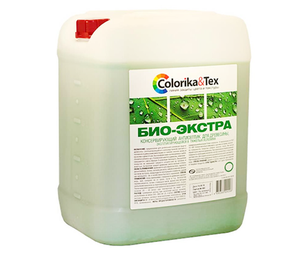 Антисептик Colorika&Tex «БИО-ЭКСТРА» для древесины трудновымываемый (5 кг) Фотография_0