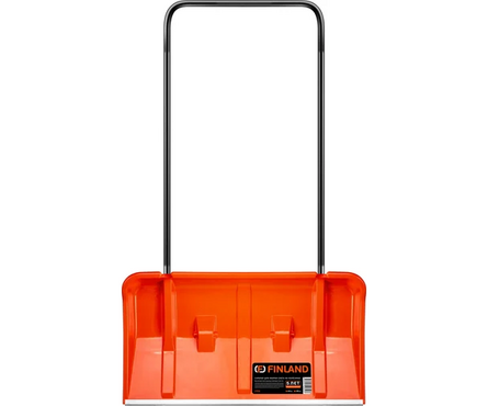 Скрепер для уборки снега на колесиках оранжевый Центроинструмент FINLAND Фотография_0