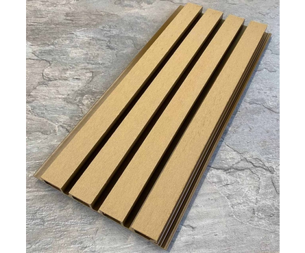 Фасадная реечная панель ДПК ЕasyDecking 219х26х3010 мм, дуб шлиф. Фотография_2