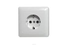 Розетка скрытая Schneider Electric с заземлением 250В, 16А, белая