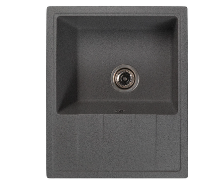 Мойка МЛ-ГМС103 с крылом темно-серая 570х460х190 мм Фотография_2