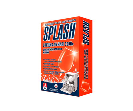 Соль Prosept Splash для посудомоечных машин, 1.5 кг Фотография_0