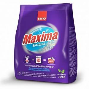 Стиральный порошок Sano Maxima BIO colour, 1,25кг