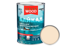 Краска для дерева матовая акриловая ВД WOOD Extra Байкал Нерпа (беж) 0.75 л