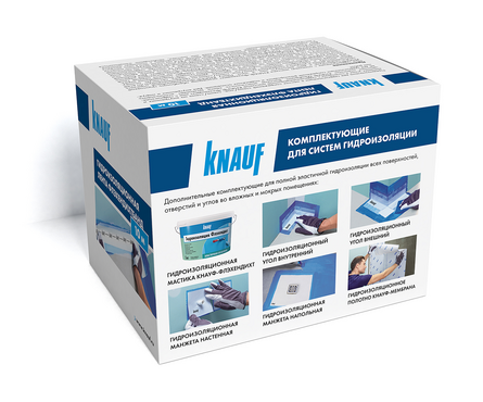 Лента гидроизоляционная KNAUF Флэхендихтбанд, длина 10 м, ширина 12 см Фотография_1