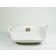 Тарелка-блюдо керамическая ASIAN 19х18.5х4.7 см, белая  Фотография_1