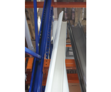 Желоб водосточный Дёке LUX (пломбир) 3 м  Фотография_1