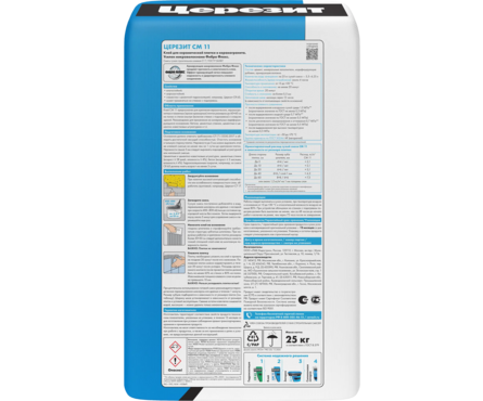 Клей плиточный ЦЕРЕЗИТ СМ11 PRO С1Т 25 кг Фотография_1