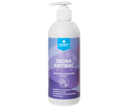 Мыло жидкое Diona Antibac антибактериальное, 500 мл  Фотография_0