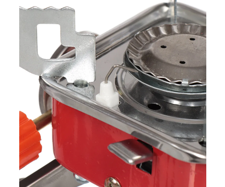 Плита газовая портативная, 1 конфорка для цанговых баллонов, 9.5х6 см Фотография_1