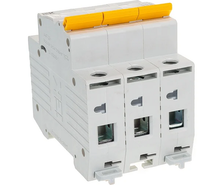 Выключатель автоматический модульный 3п C 40А ВА47-29 IEK Фотография_1