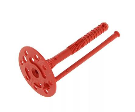 Дюбель для теплоизоляции 10х160 мм с пластиковым гвоздем (50 шт/уп) Фотография_0