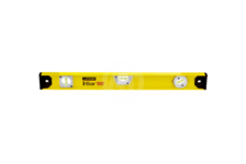 Уровень STAYER MASTER I-Bar 80 см, рельс двутавровый, 3 ампулы (1 поворотная на 360 °C), линейка