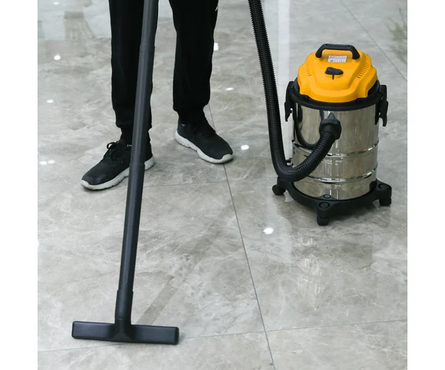 Пылесос строительный 1400 Вт, 15 л, сухая уборка DKVC-1400-15S DEKO Фотография_3