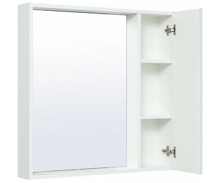 Шкаф зеркальный Манхэттен-65 белый Фотография_1