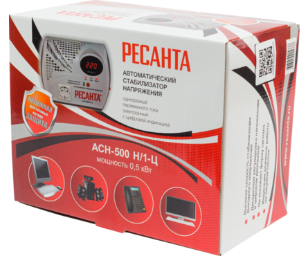 Стабилизатор АСН - 500 Н/1-Ц РЕСАНТА Фотография_3