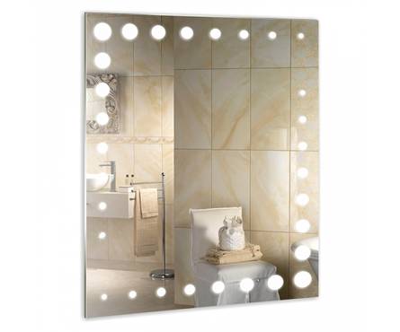 Зеркало 600x800 мм Шанель светодиодная подсветка MIXLINE Фотография_1